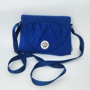 Baggallini Blue Crossbody Travel Bag 9” x 7”